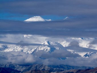 Being able to see the top of Mt. McKinley (Denali) means that we are part of the 30% group.